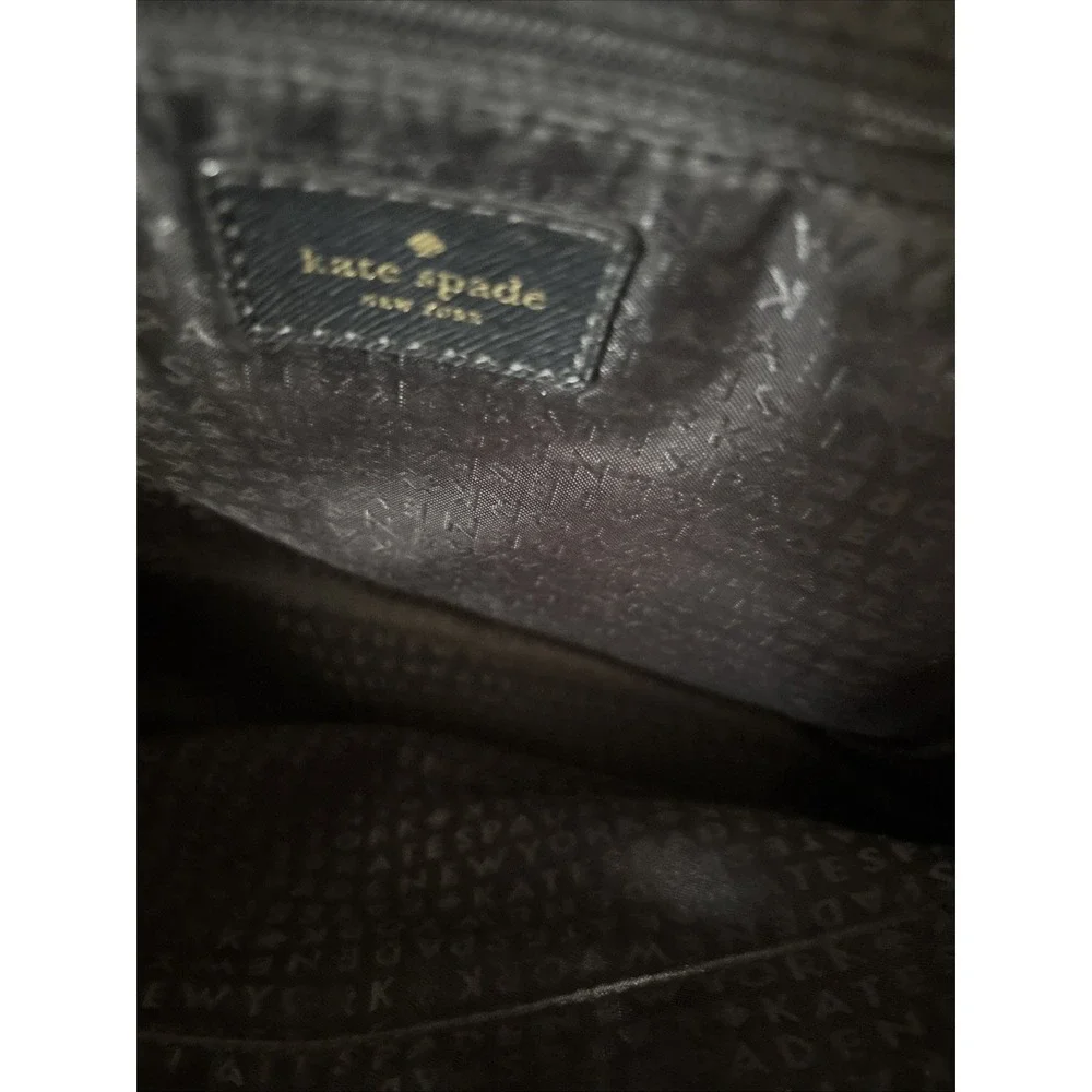 Kate Spade Black Nylon Wilson Road Quilted Small Black Backpack